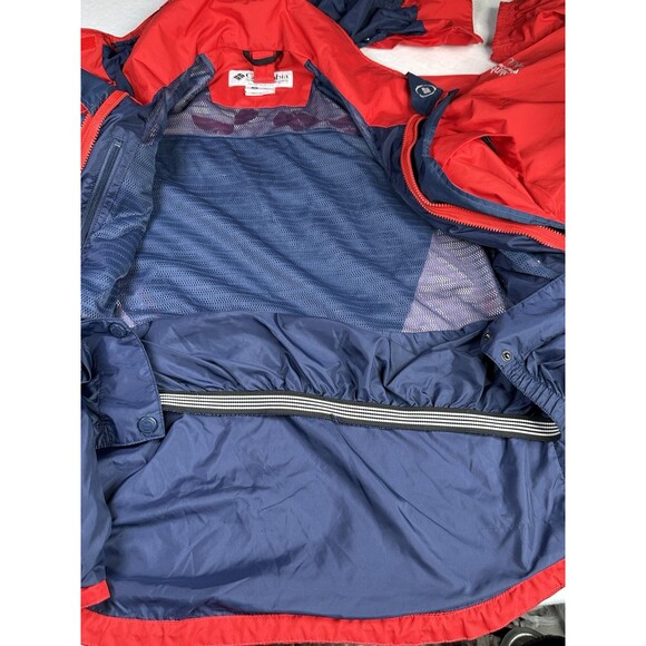 Columbia Titanium Omni Tech Wtrproof Breathable Packable Jacket Med - Picture 7 of 10